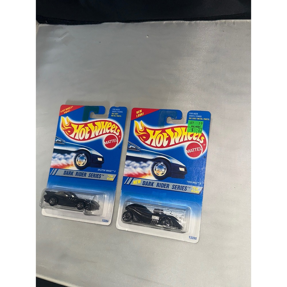 Hot Wheels 1994 Dark Rider Series Splittin Image II Twin Mill II Mattel Lot of 2 - Picture 3 of 6